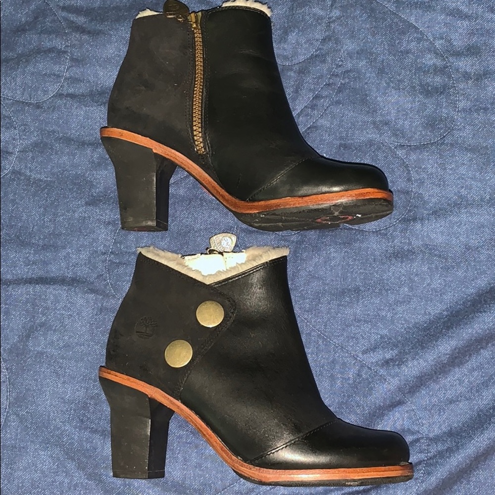 Timberland leather ankle boots
